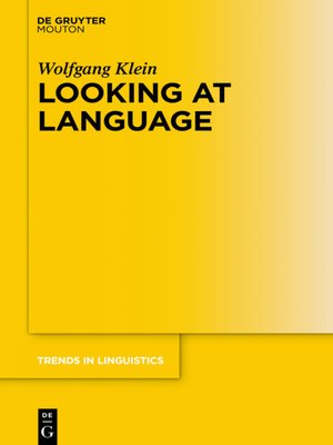 cover image of Looking at Language
